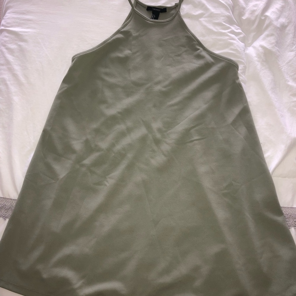 Army green dress
